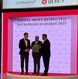Hurun India honours Dr. Raj P Narayanam with 2024 Financial Solutions Innovation Award