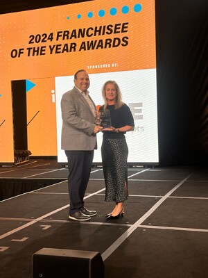 Scenthound's Brian and Melissa Markus Honored with 2024 Franchisee of the Year Award by the International Franchise Association
