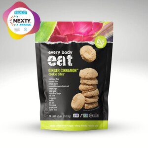 Every Body Eat® Ginger Cinnamon Cookie Bites Named NEXTY Award Finalist at Expo West 2025
