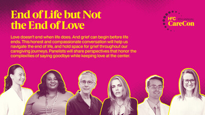 Love doesn't end when life does. And grief can begin before life ends. This honest and compassionate conversation will help us navigate the end of life, and hold space for grief throughout our caregiving journeys. Panelists will share perspectives that honor the complexities of saying goodbye while keeping love at the center.