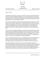The statement issued by the Sultanate of Afar concerning the drone strikes on the Djibouti-Ethiopia border that killed eleven.