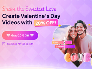 Celebrate Valentine's Day with HitPaw Edimakor: Share Love Through Stunning Video Creations