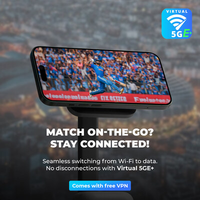 The ICC Champions Trophy 2025 from anywhere using V5G Express Plus