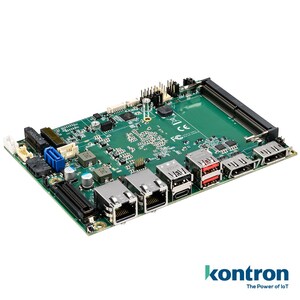 콘트론, 개발자의 AI 지원 시스템 구현을 돕는 새로운 3.5"-SBC-AML/ADN 싱글 보드 컴퓨터 출시