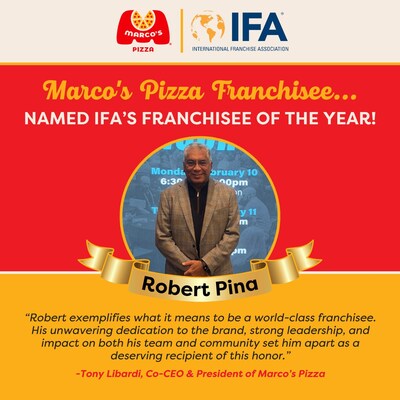 Marco's Pizza Multi-Unit Franchisee Recognized by International