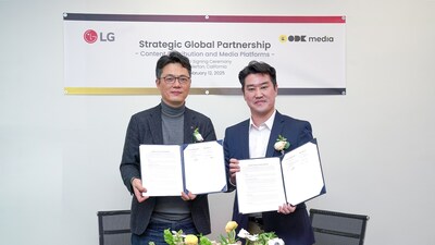 ODK Media and LG Electronics Sign MOU to Deliver Premium Entertainment Experience on LG Hospitality TVs