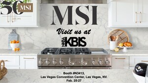 MSI Highlights Exciting New Products and Trends at KBIS 2025 in Las Vegas