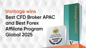 Vantage Markets fue reconocida en los premios Global Brands Magazine 2025