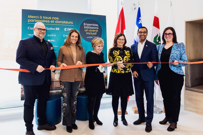Entente Fonds de solidarité FTQ-Québec - Inauguration du Centre Lise et Yvon Lamarre pour jeunes adultes autistes à Montréal