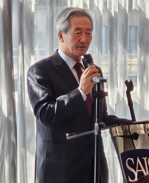 Dr. MJ Chung Attends Donation Ceremony Establishing the "MJ Chung Distinguished Chair in Security Studies" at Johns Hopkins University SAIS