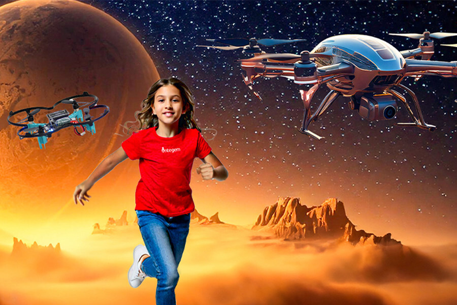 Integem Launches K-12 AI Space Drone Program--Build, Fly, Explore