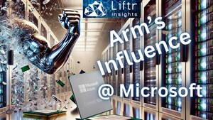 Arm was 33% of Microsoft Azure New Deployments, according to Liftr Insights data