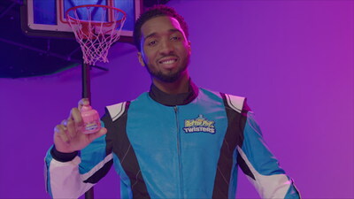 Donovan Mitchell courtesy of Bazooka Brands. (CNW Group/Bazooka Brands) Donovan Mitchell courtesy of Bazooka Brands. (CNW Group/Bazooka Brands)