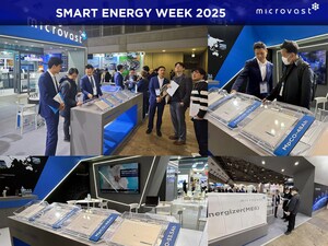 Microvast ने Smart Energy Week 2025 में अगली पीढ़ी के बैटरी समाधान का अनावरण किया