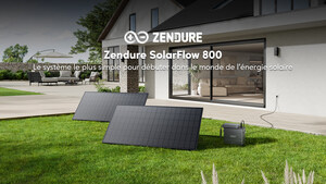 Zendure lance le micro-onduleur SolarFlow 800 pour une efficacité énergétique supérieure