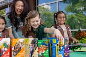 Girl Scouts of the USA Celebrates National Girl Scout Cookie Weekend on February 21-23, a Time When Consumers Can Support Girls as They Unbox the Future through the Cookie Program
