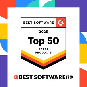 Aligned Earns Spot on G2's 2025 Best Software Awards for Top Sales Software