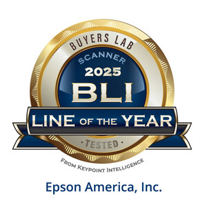 Epson is Named 2025 Scanner Line of the Year by Keypoint Intelligence