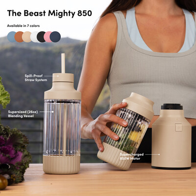 The Mighty is your kitchen Swiss-Army knife: your go-to blender for daily smoothies, dressings, dips, desserts, cocktails and more. With its sleek design and premium construction, this powerhouse blasts through the toughest ingredients, creating silky-smooth blends in seconds.