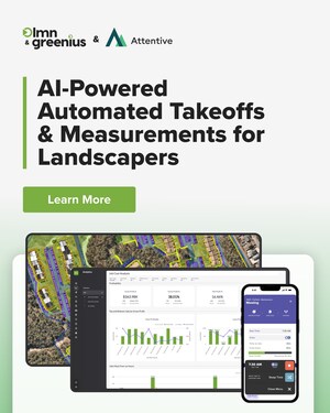 LMN and Attentive.ai Announce Strategic Partnership to Bring AI-Powered Automated Takeoffs &amp; Measurements to More Landscape Contractors