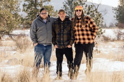 Josh Moore, Skyler Peterson, Cody Kovacs - Recipients of the 2024 National First Nations Water Leadership Award (CNW Group/Indigenous Services Canada)