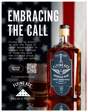 FLYING ACE JOINS FORCES WITH FOLDS OF HONOR TO FUND SCHOLARSHIPS FOR MILITARY AND FIRST RESPONDER FAMILIES