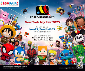 Monogram International is Bringing the Hype to the 2025 New York Toy Fair!