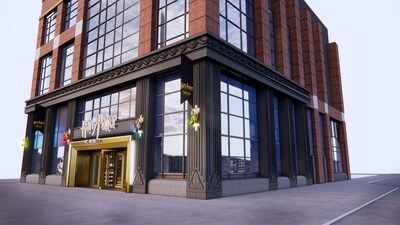 Harry Potter Shop Chicago Side of Store