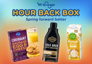 Kroger Makes Springing Forward Easier This Daylight Saving with Limited-Edition Hour Back Box and 39,000 Free Breakfast Items