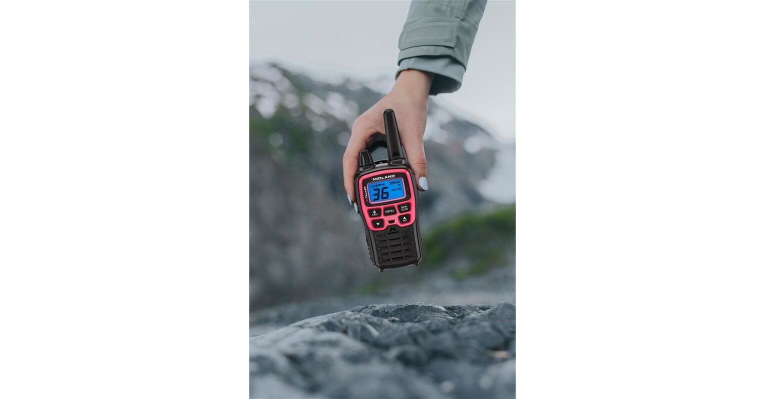 Midland Introduces Limited-Edition T71PNK Radio: Powerful, Portable and Pink