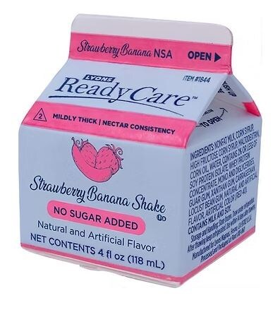 ReadyCare Frozen Strawberry Banana Shake (No Sugar Added)
