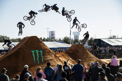 Monster Energy's Brady Baker Wins the BMX Triple Challenge in Arlington, Texas, and Takes Third in the Overall Series