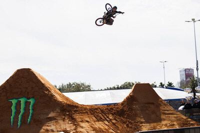 Monster Energy's Brady Baker Wins the BMX Triple Challenge in Arlington, Texas, and Takes Third in the Overall Series