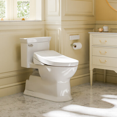 The WASHLET S5 brings eco-friendly innovation and modern elegance to your bathroom. Its 19% slimmer design features an energy-saving instantaneous water heater, cutting power consumption by 38% while providing continuous warm water cleansing. Enjoy personalized comfort with adjustable temperature, pressure, and heated seat. EWATER+® cleans the wand, while PREMIST® keeps the bowl fresh. A nightlight, warm air dryer, and ergonomic remote enhance comfort and redefine luxury as sustainable style.