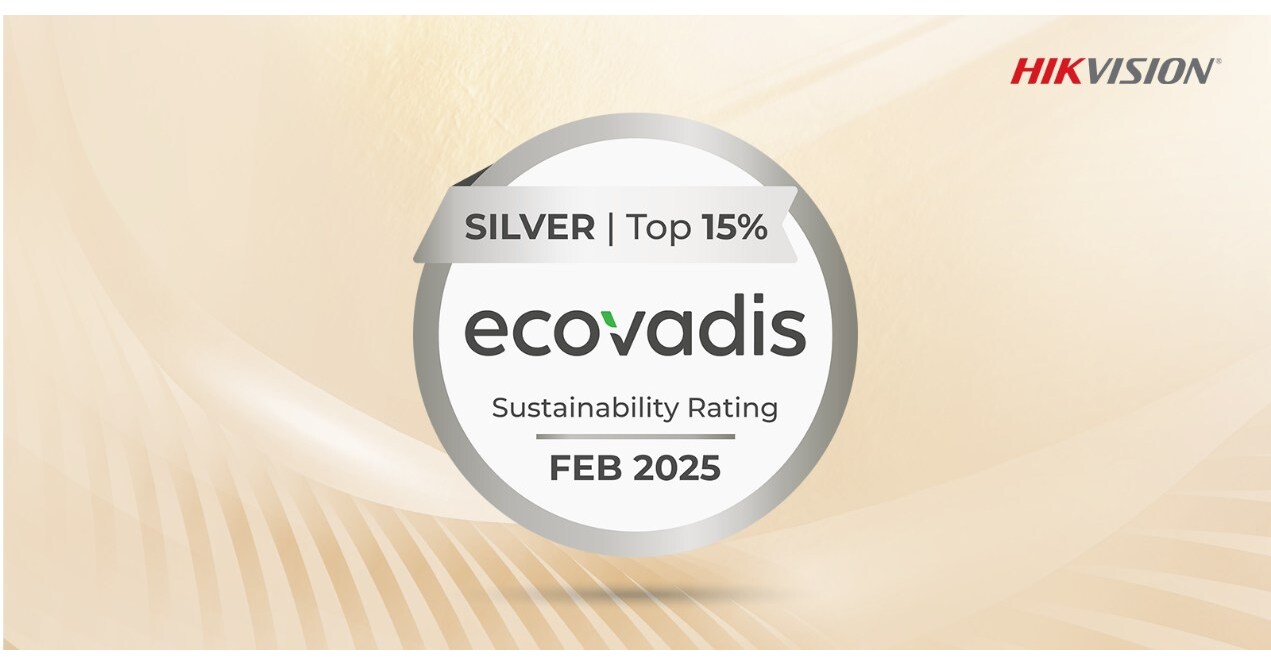 Hikvision awarded EcoVadis Silver Medal for ongoing sustainability efforts