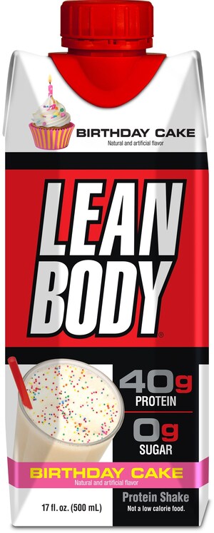 Labrada Nutrition/ Lean Body Announces new Lean Body® Ready to Drink Flavor - Birthday Cake