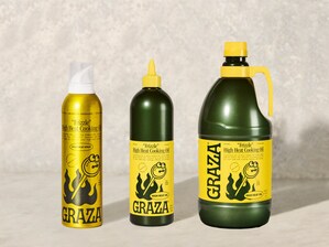 GRAZA DEBUTS HIGH-HEAT COOKING OIL -- FRIZZLE -- IN WHOLE FOODS MARKET AND ON E-COMMERCE