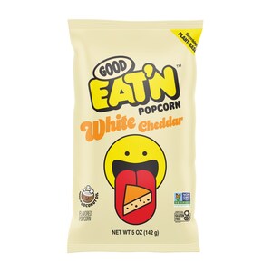 Good Eat'n Expands Product Line-Up With Dairy-Free White Cheddar Popcorn