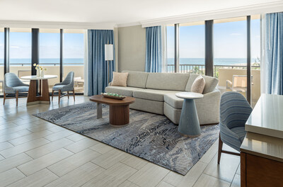 The renovation of Fort Lauderdale Marriott Harbor Beach Resort & Spa – a 650-room resort set on the destination’s largest stretch of private beach – includes updates to all guest rooms, suites, and corridors, along with an overhaul of the resort’s meeting and event spaces, a reimagined culinary concept, and enhanced recreational offerings. The transformation modernizes the oceanfront resort as it ushers in its 40th year of operations.