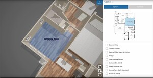 From 2D to ZD--A Zonda Dimensional Approach to Floor Plan Visualization
