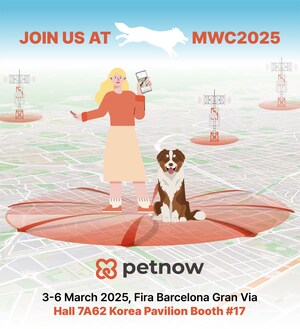 Petnow presenta alertas de mascotas perdidas con tecnología de telecomunicaciones en el MWC 2025