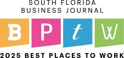 Mattamy Homes has been named as one of South Florida's Best Places to Work for the third year in a row. (CNW Group/Mattamy Homes Limited)