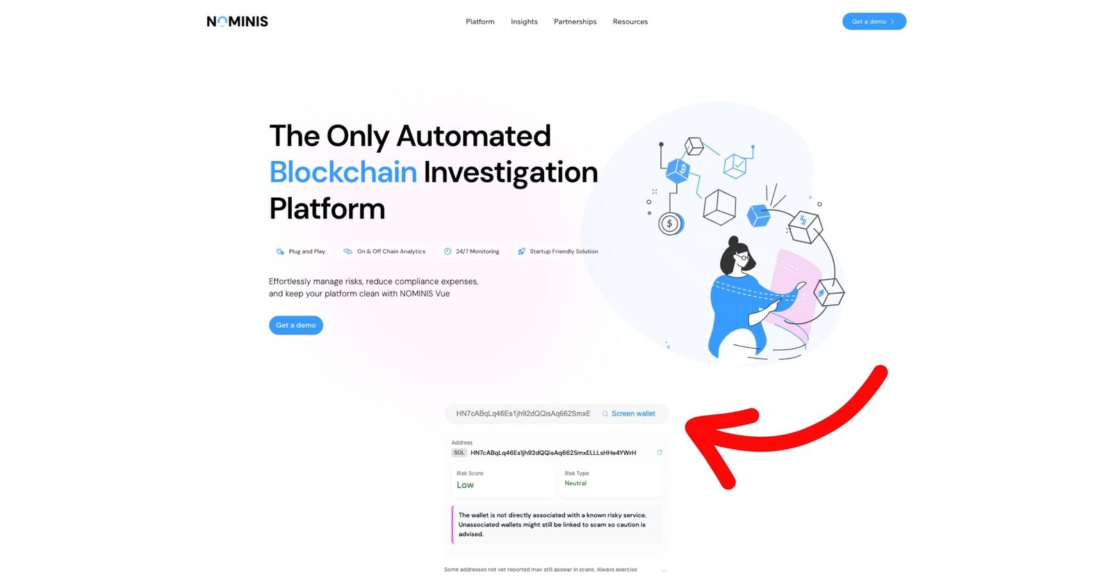 Nominis Launches the Most Powerful Free Crypto Wallet Screening Tool