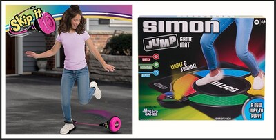 Skip It and Simon Jump Game Mat from Just Play are arriving at retailers in Spring 2025.