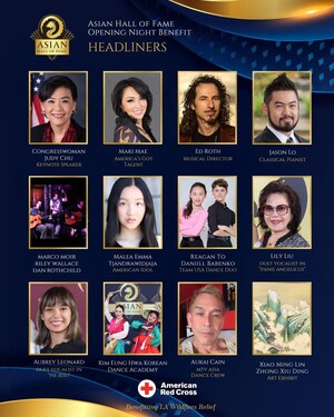 Asian Hall of Fame Opening Night Benefit Supports Wildfires Relief