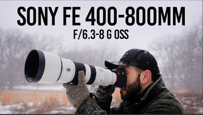 Sony Announces FE 400-800mm f6.3-8 G OSS, Sony's Longest Zoom Lens