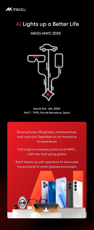 Meizu Segera Lansir Produk Ekosistem AI yang Lengkap di MWC 2025