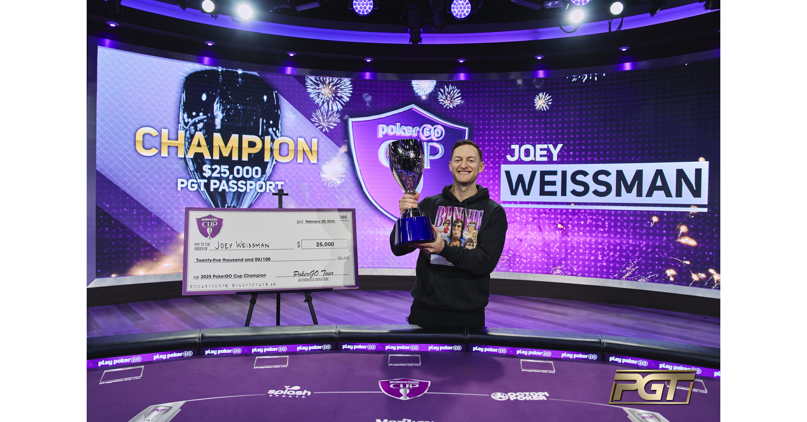 Joey Weissman Wins 2025 PokerGO Cup, Takes Lead in PokerGO Tour&reg; Standings