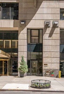 Entrance to new PSS Headquarters at 147 E. 48th St., New York, NY 10017