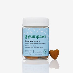 Introducing GumPaws: The First-Ever Gummy Supplements Exclusively for Dogs; Revolutionizing Dental Health for Pets Through Gummy Nutrition Introducing GumPaws: The First-Ever Gummy Supplements Exclusively for Dogs; Revolutionizing Dental Health for Pets Through Gummy Nutrition